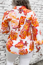 Load image into Gallery viewer, Plus Size Printed Long Sleeve Shirt
