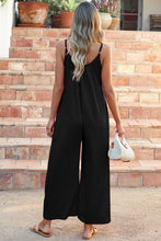 Load image into Gallery viewer, V-Neck Spaghetti Strap Jumpsuit
