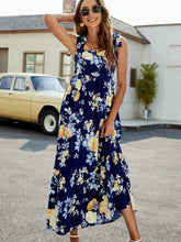 Load image into Gallery viewer, Floral Tie-Shoulder Sleeveless Dress (2 Styles)
