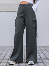 Load image into Gallery viewer, Wide Leg Cargo Pants
