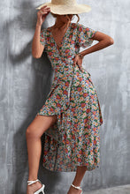 Load image into Gallery viewer, Floral Surplice Neck Tied Midi Dress (4 Styles Available)
