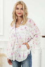 Load image into Gallery viewer, Floral Print Long Sleeve Shirt
