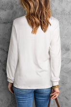 Load image into Gallery viewer, Round Neck Long Sleeve Top (3 Colors Available)
