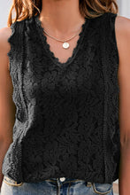 Load image into Gallery viewer, Lace V-Neck Tank (8 Colors Available)
