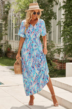 Load image into Gallery viewer, Multicolored V-Neck Maxi Dress (2 Styles Available)
