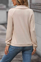 Load image into Gallery viewer, Decorative Button Long Sleeve Top
