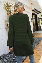 Load image into Gallery viewer, Open Front Dropped Shoulder Cardigan (Available in 3 Colors)
