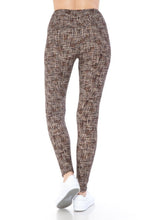 Load image into Gallery viewer, Yoga Style Banded Lined Multi Printed Knit Legging With High Waist
