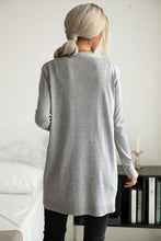 Load image into Gallery viewer, Ribbed Longline Open Front Cardigan
