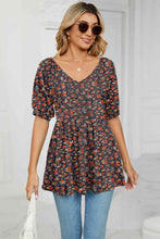 Load image into Gallery viewer, V-Neck Babydoll Blouse
