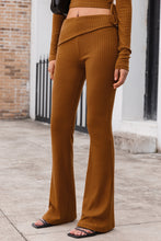 Load image into Gallery viewer, Ribbed Straight Leg Pants
