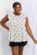 Load image into Gallery viewer, Heimish Shine Bright Full Size Butterfly Sleeve Star Print Top
